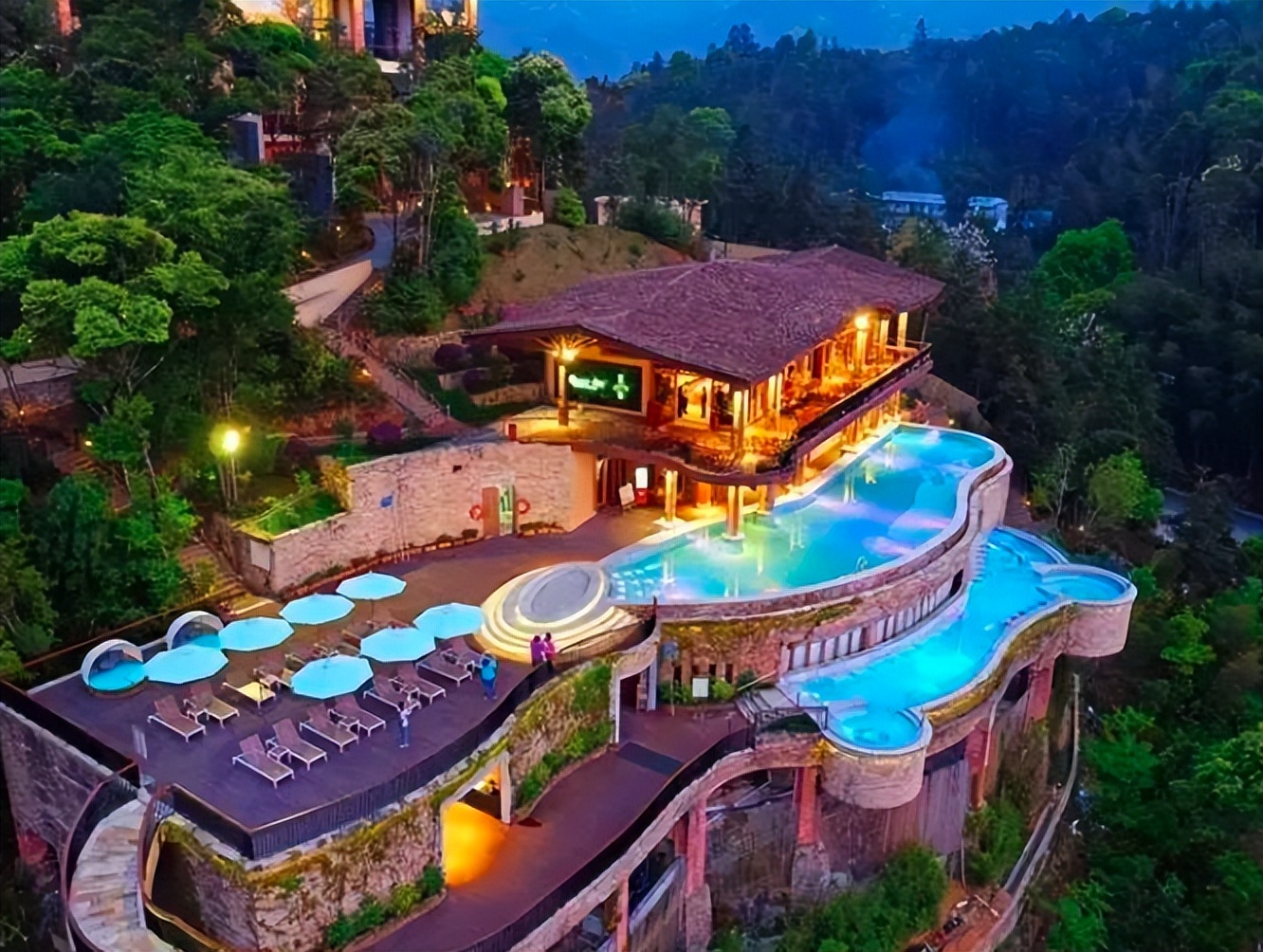 惠州超5星避暑地,悬崖泳池、高山泡池、沙溪徒步,豪华住得起!