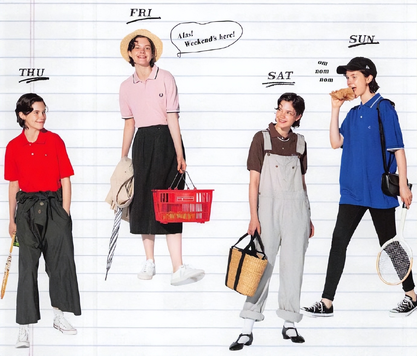 穿了多年的t恤,穿了几十年的polo