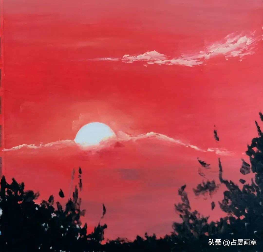 油画棒教程春节,油画棒教程