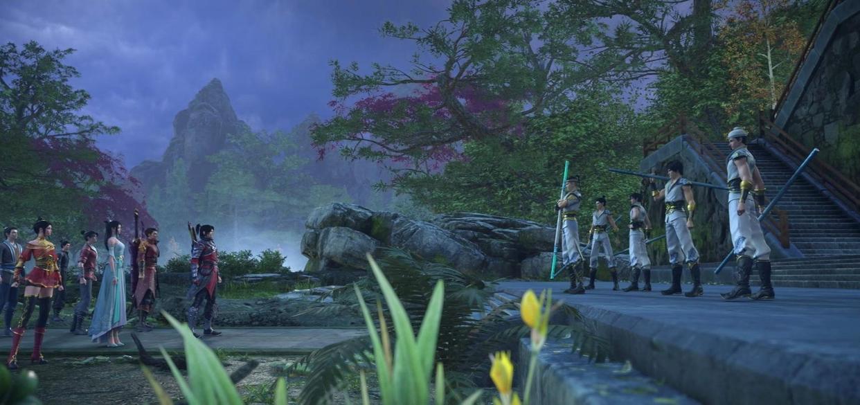 斗破苍穹：黑煞队被淘汰，萧炎小队迎战白煞队，斗灵罗侯一挑四