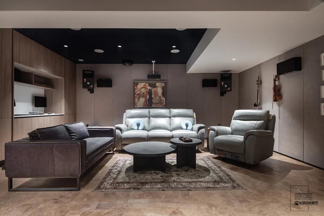 华浔装修中式,华浔现代轻奢别墅