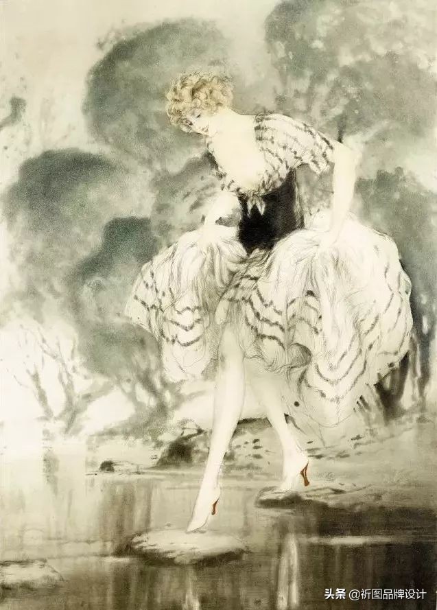 因为路边金发女郎而改变一生的油画家，他的人体油画定格18岁妻子