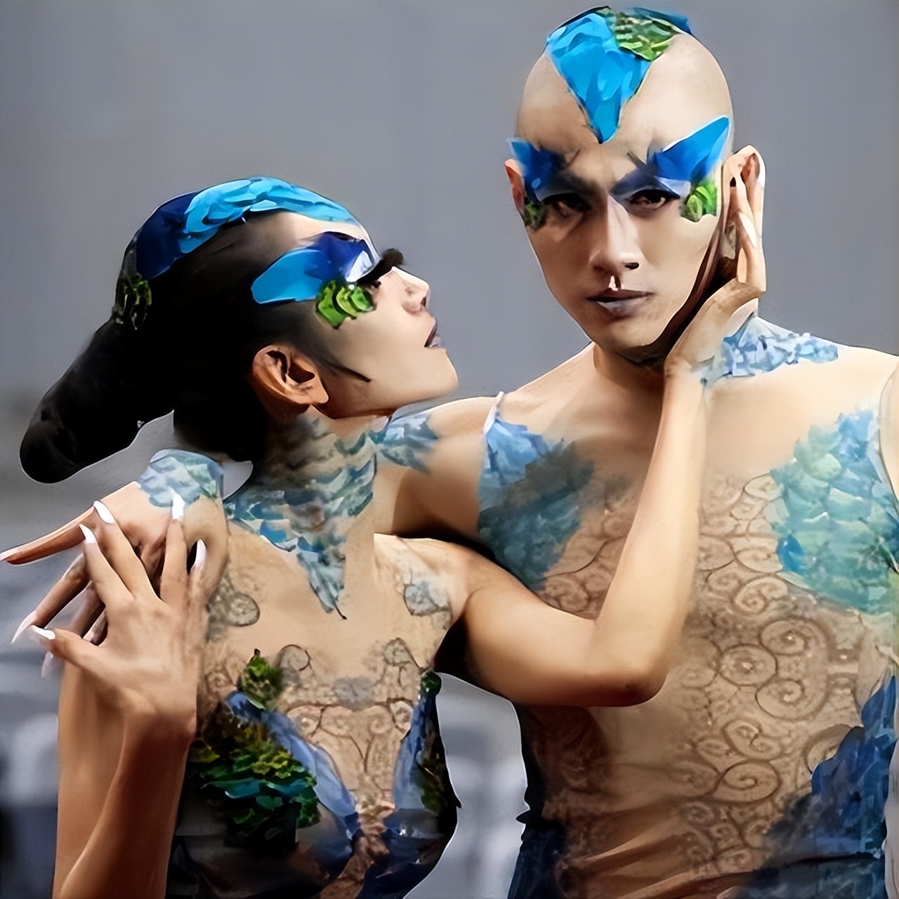 “一丝不挂”还不害臊，如今又被摸*体下**表情陶醉，金星质疑是对的