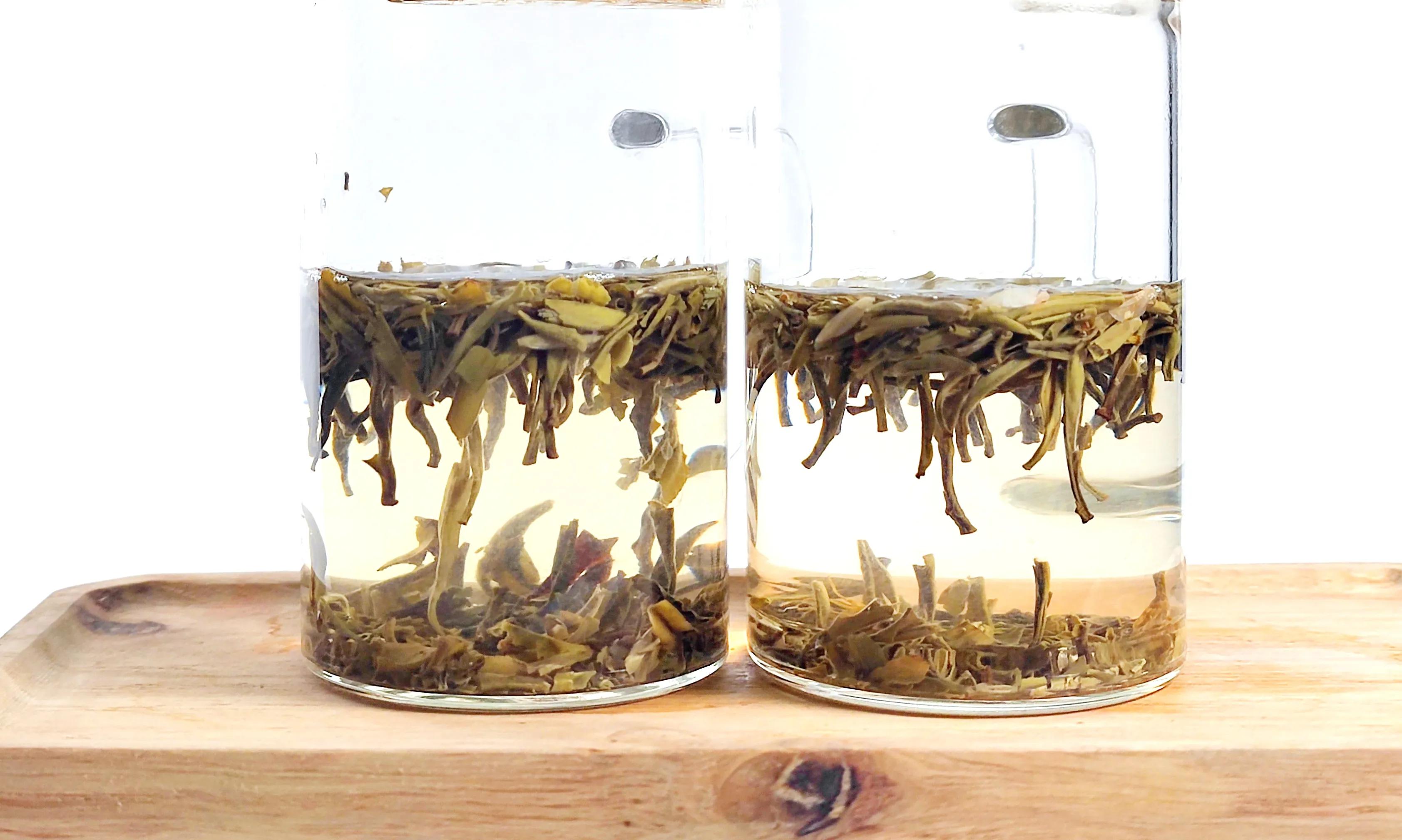 京城两大老字号镇店茉莉花茶的对决，张一元龙毫对正兴德茉莉芽茶