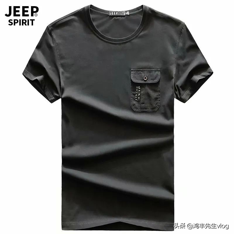 jeep短袖t恤专卖店男装翻领,jeep短袖t恤男纯棉官方正品