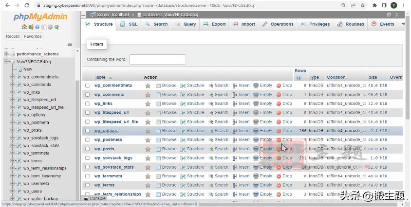 wordpress修改数据库链接信息,wordpress开发数据管理