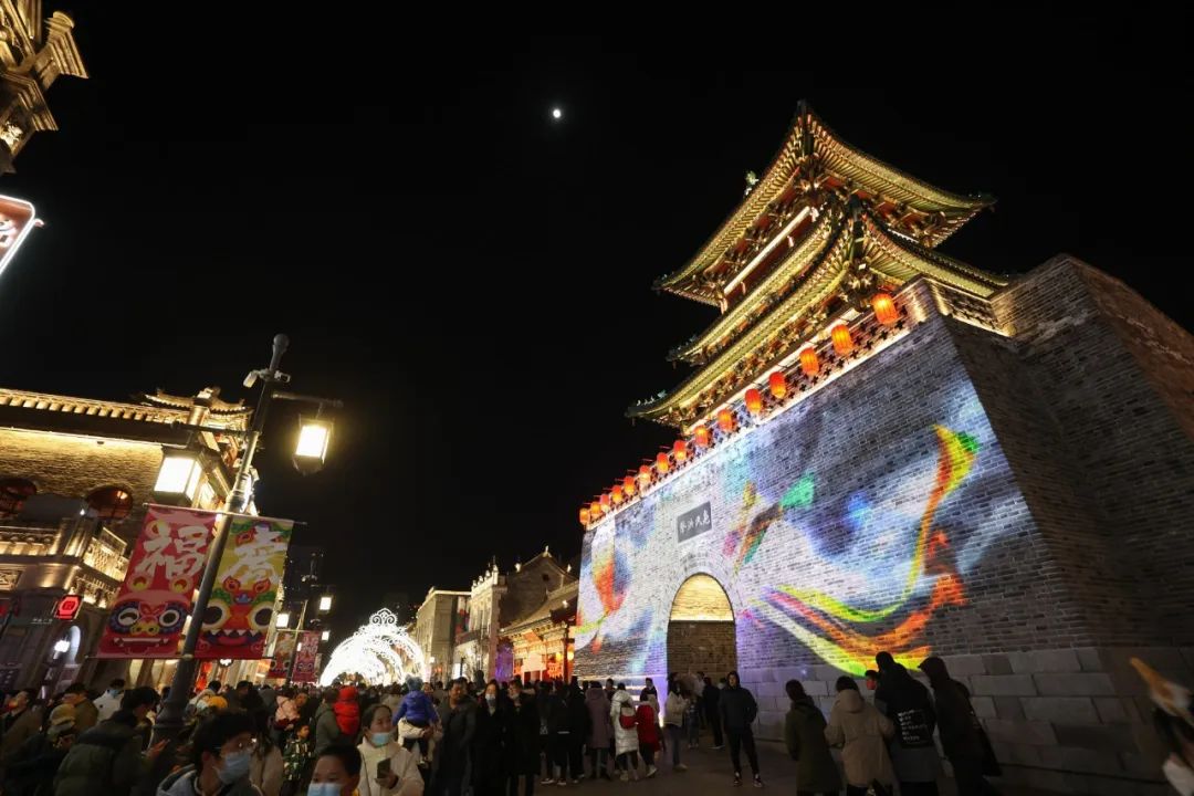 打卡太原古城,晋阳里能看到如梦晋阳表演吗