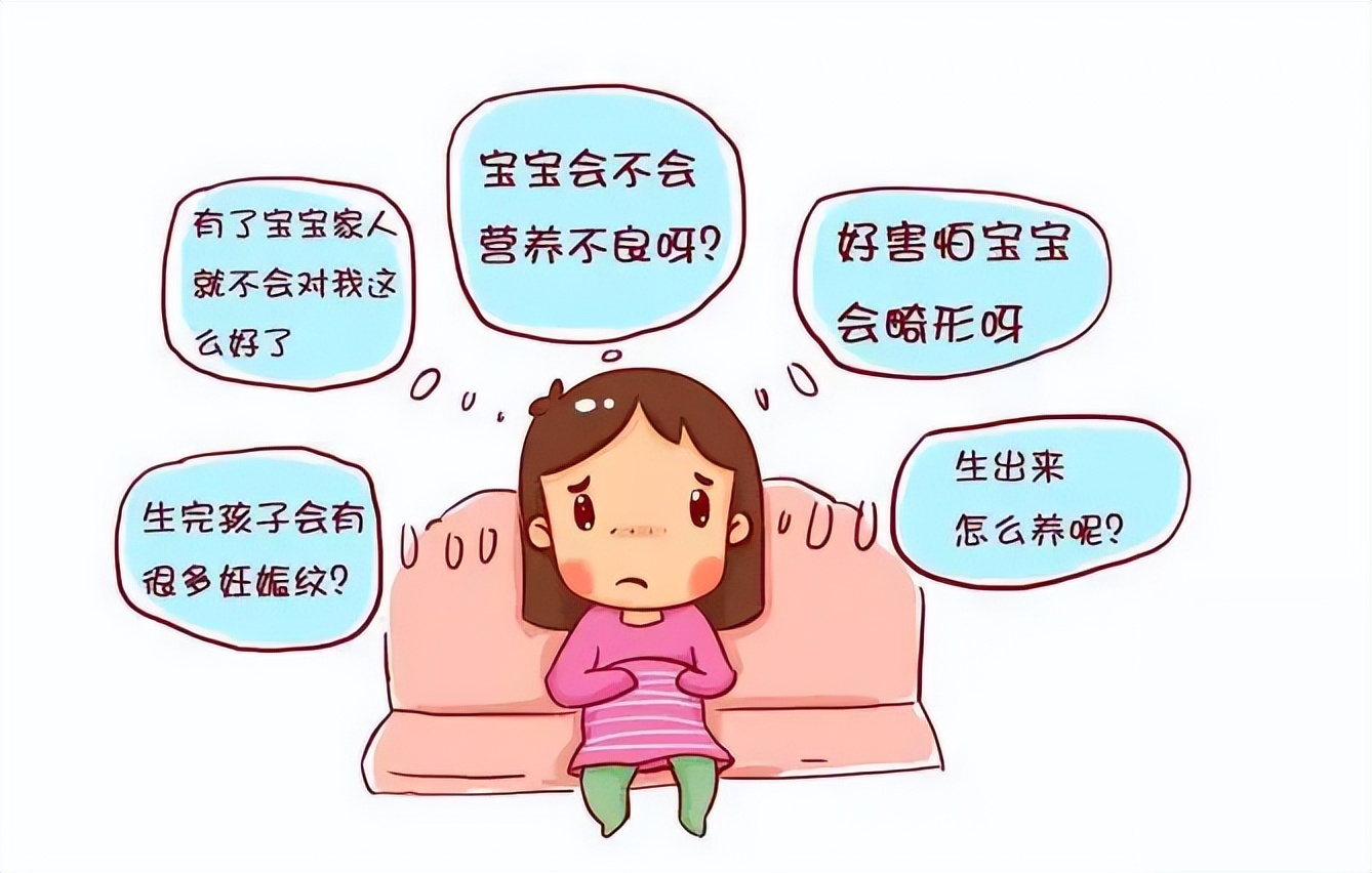 宝宝胎动频繁孕妈心跳砰砰的,孕妈哭泣胎动频繁