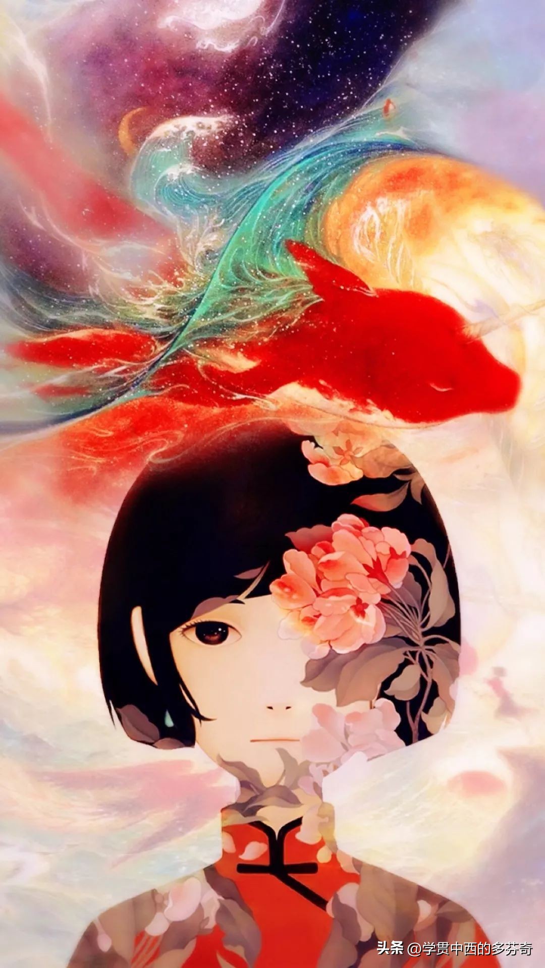 大鱼海棠的背景音乐分析,大鱼海棠电影中色彩画面