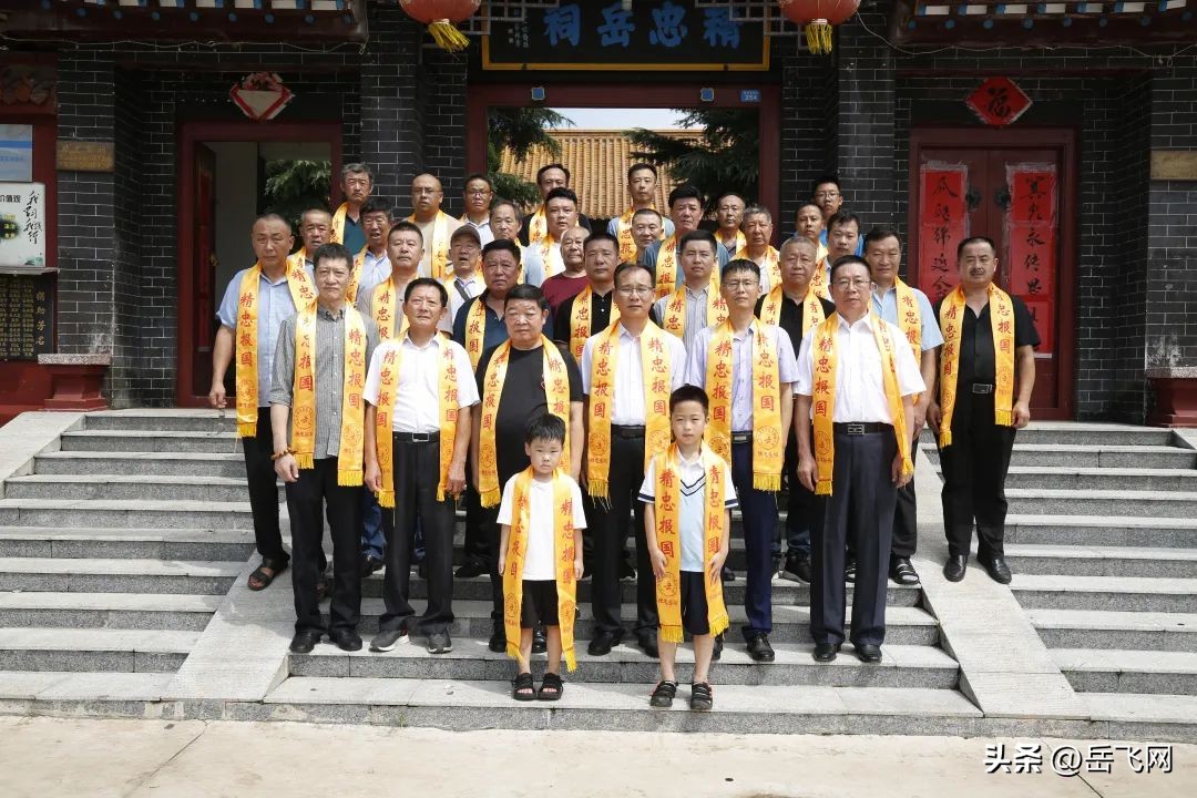 青岛市岳研会赴高密精忠庙拜谒参访开展两地岳飞文化交流