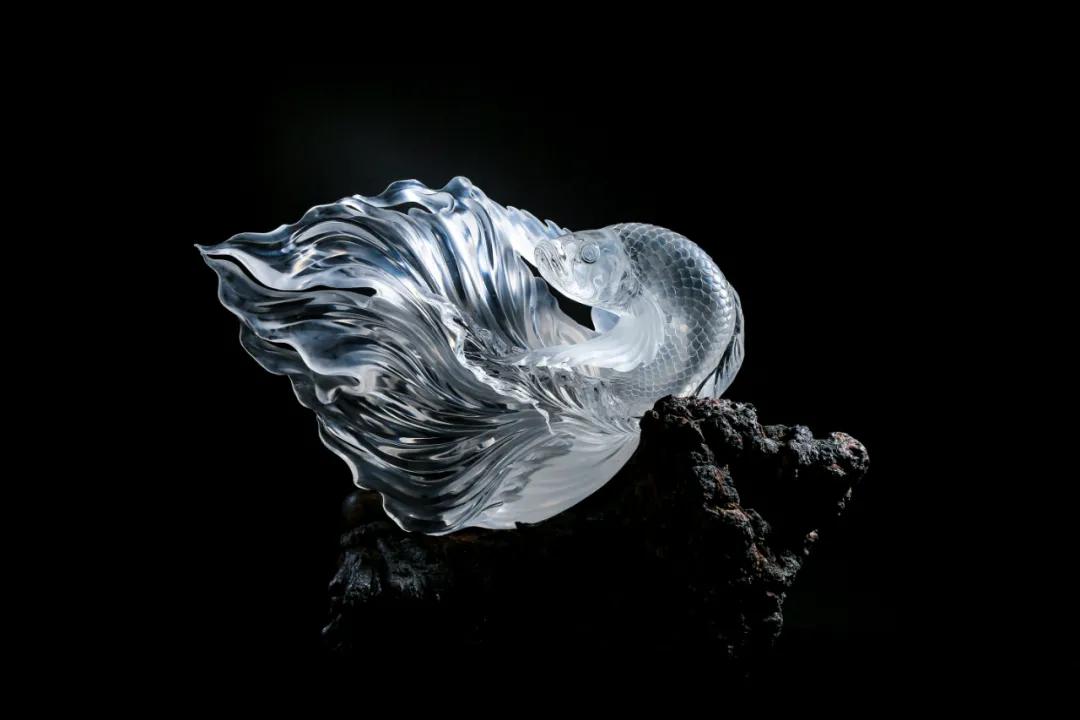 中国水晶雕刻艺术精品,高端水晶雕刻艺术品