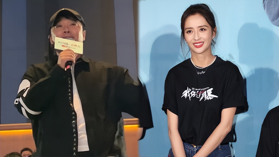 陈思诚现身佟丽娅首映礼接受采访,陈思诚亮相佟丽娅新片首映