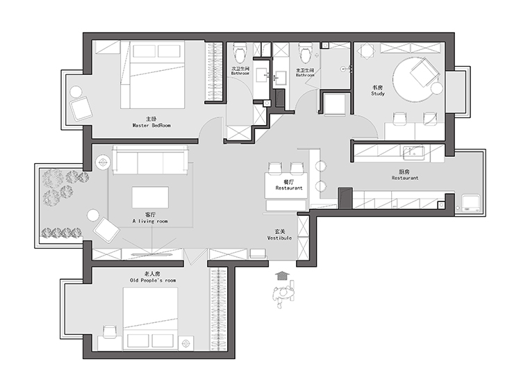 130㎡原木自然系，他家厨房里还有咖啡角，简直太香了