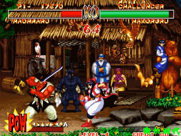 真侍魂街机全人物必杀,街机真侍魂通关视频