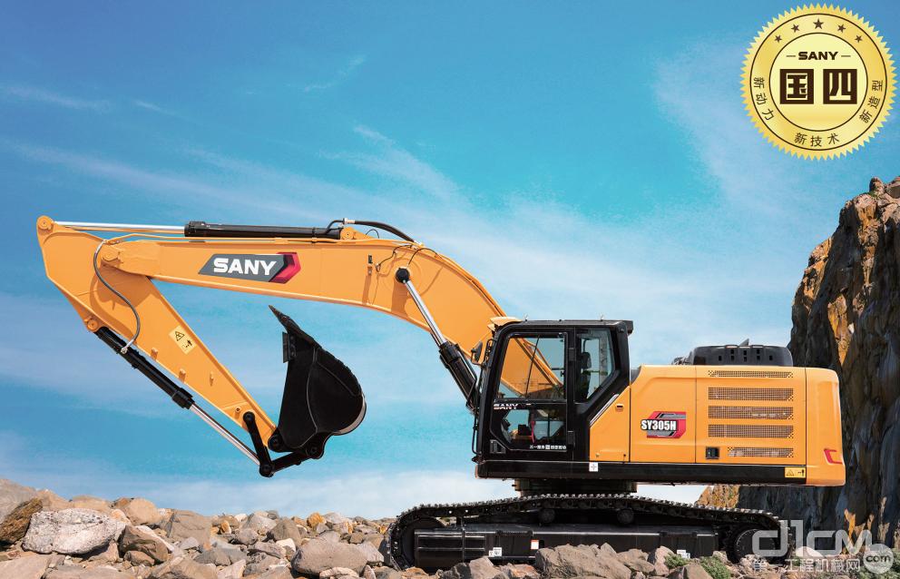 三一重工挖掘机有多强大,三一305H挖掘机