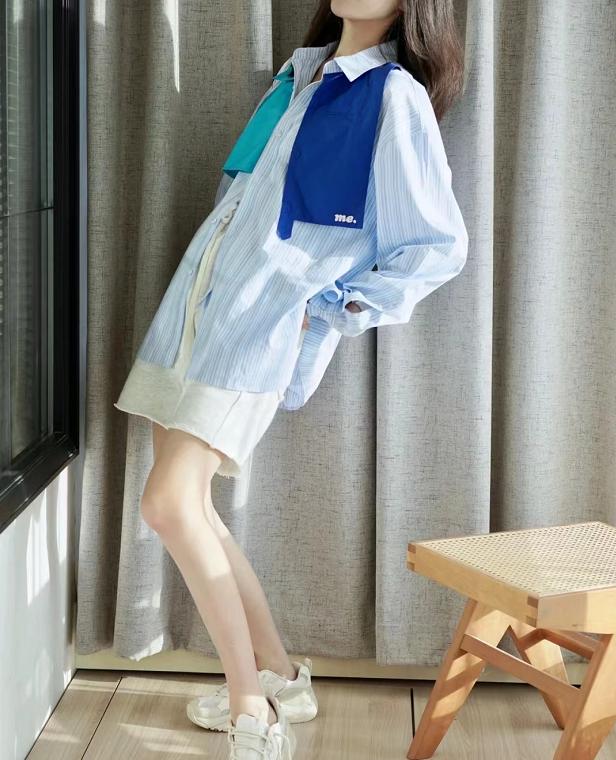 50岁男士夏天长袖衬衫,夏天穿这4款时尚气质衬衫