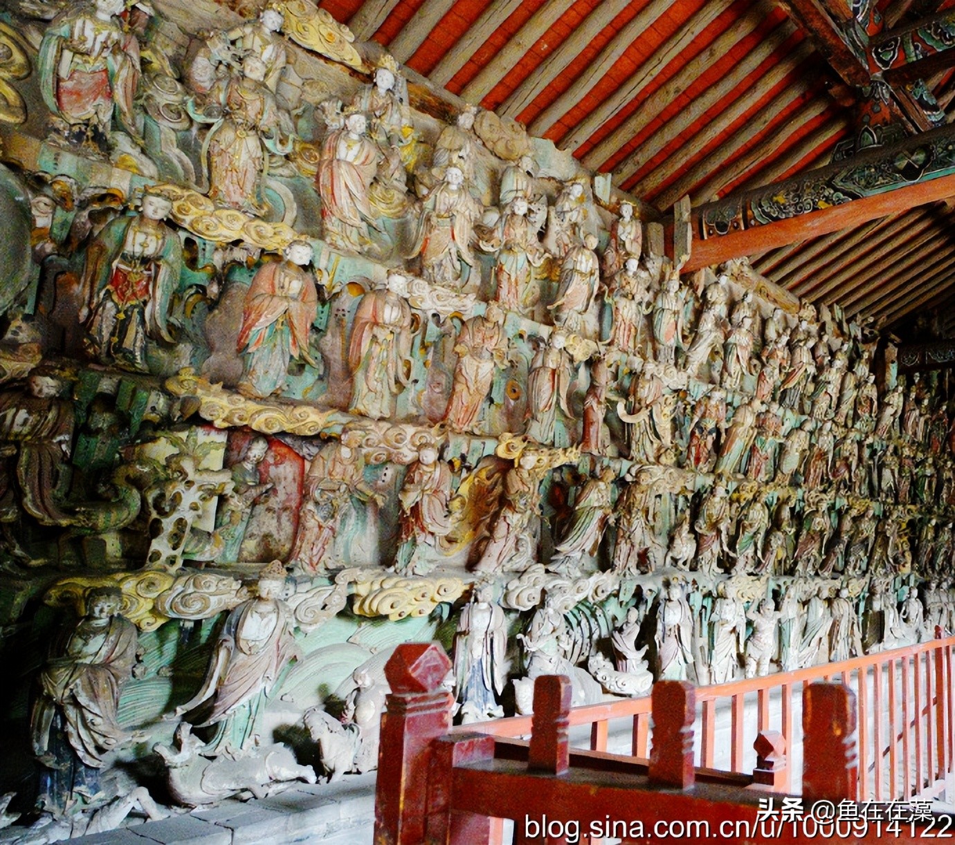 山西平遥双林寺庙彩塑简介,平遥双林寺彩塑