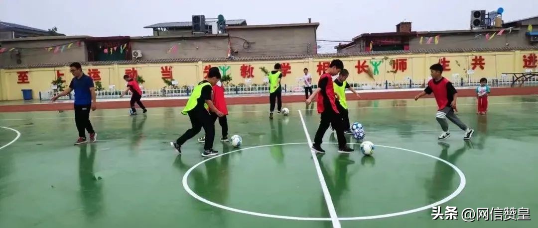 赞皇足球协会,毽球运动走进校园