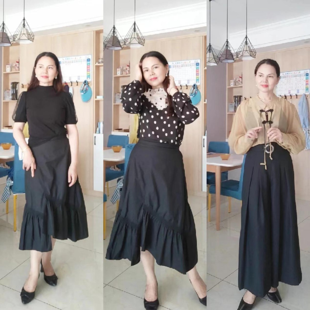 30-50岁精致女人这样穿搭时尚大方,妈妈穿搭推荐40-50岁春季搭配