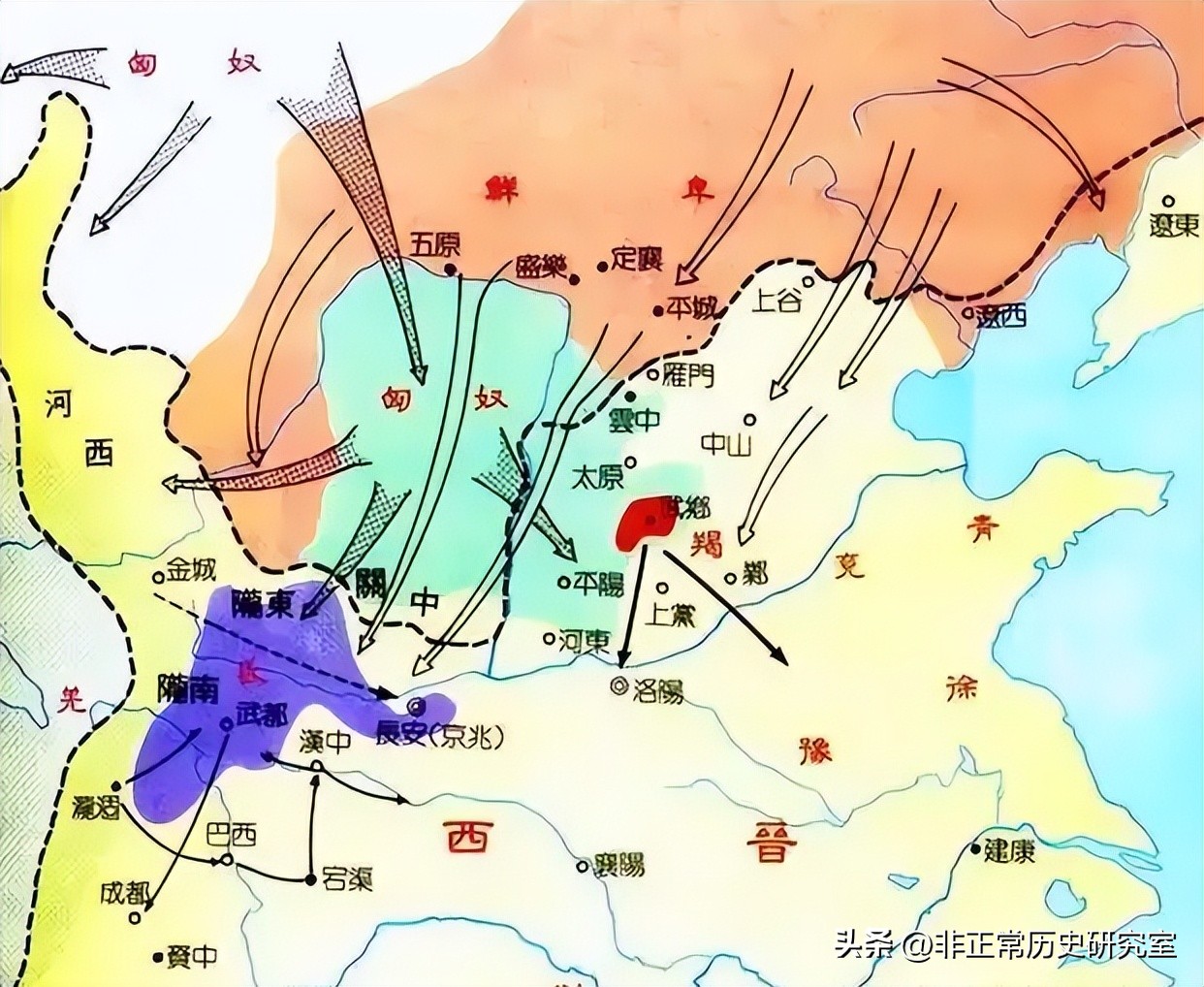 匈奴是什么时候走向灭亡的,匈奴最后的辉煌