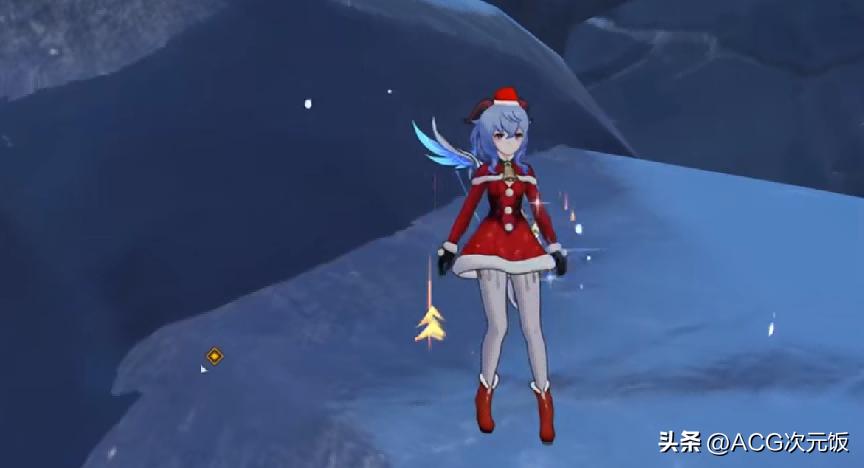 原神外国玩家怎么过圣诞？两主播和心海约会过节高质量贺图满天飞