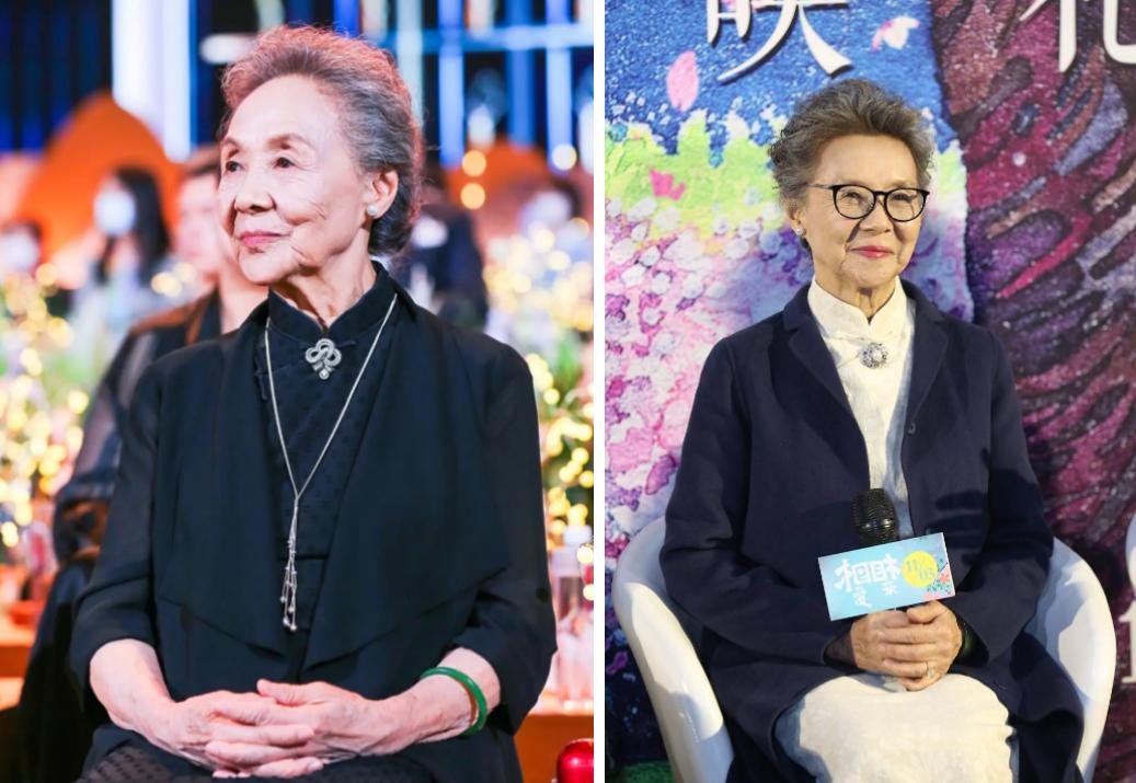 白发老人如何穿搭好看女,最新老年人穿衣风格女