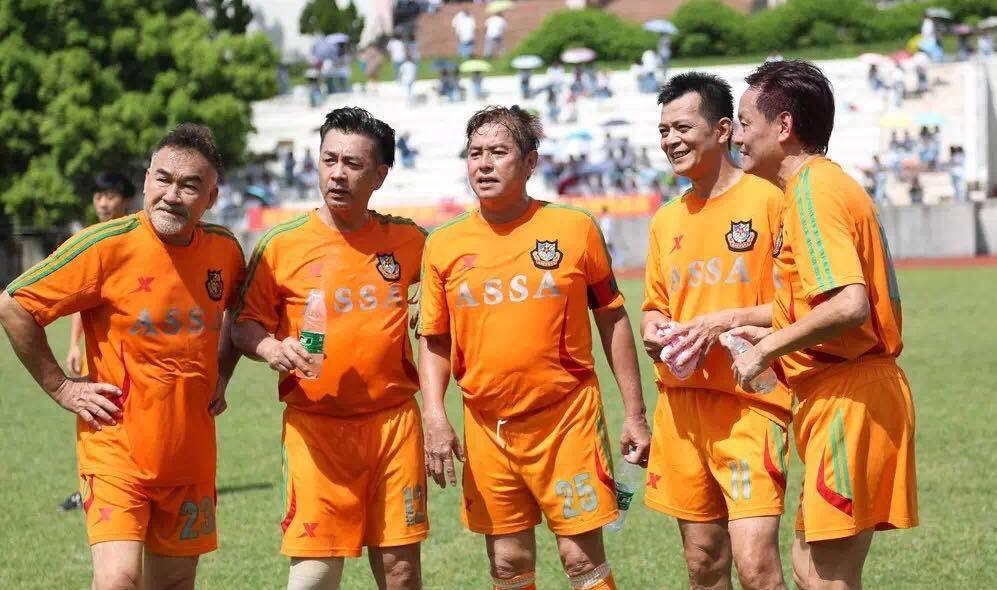 足球中国香港明星队vs国际传奇队,香港明星足球队香港大球场比赛