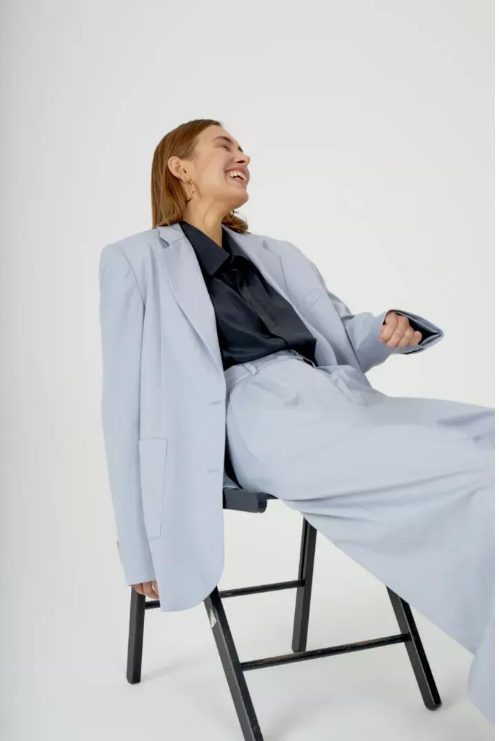 大码西装套装裙冬港风,时髦精蓄力款西装裙