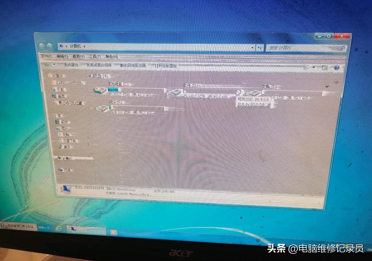 电脑花屏一秒恢复,电脑花屏一下然后重启