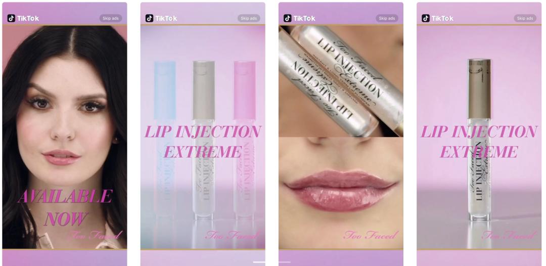 tiktok美妆行业案例,tiktok美妆投放