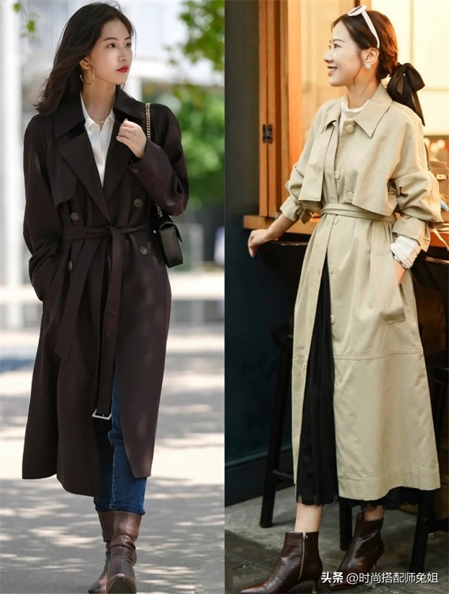 风衣后腰带系法6种教程,风衣腰带的系法简单实用