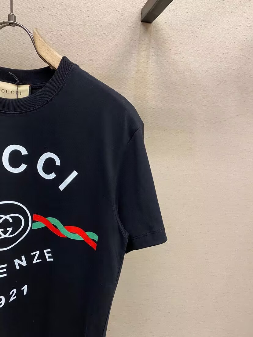 古驰gucci1955系列,古驰1921短袖上身效果