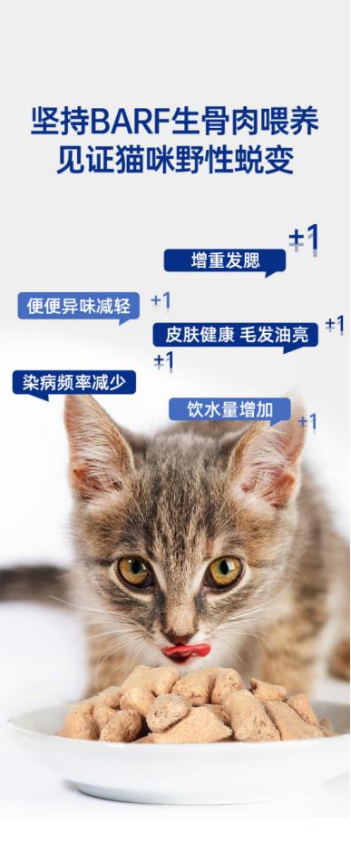 barf生骨肉猫粮试吃,barf生骨肉冻干试吃
