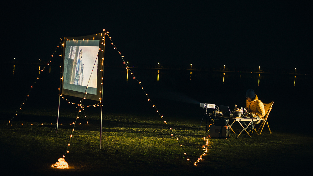 明基e540投影效果好吗,明基e580智能投影仪快速上手体验