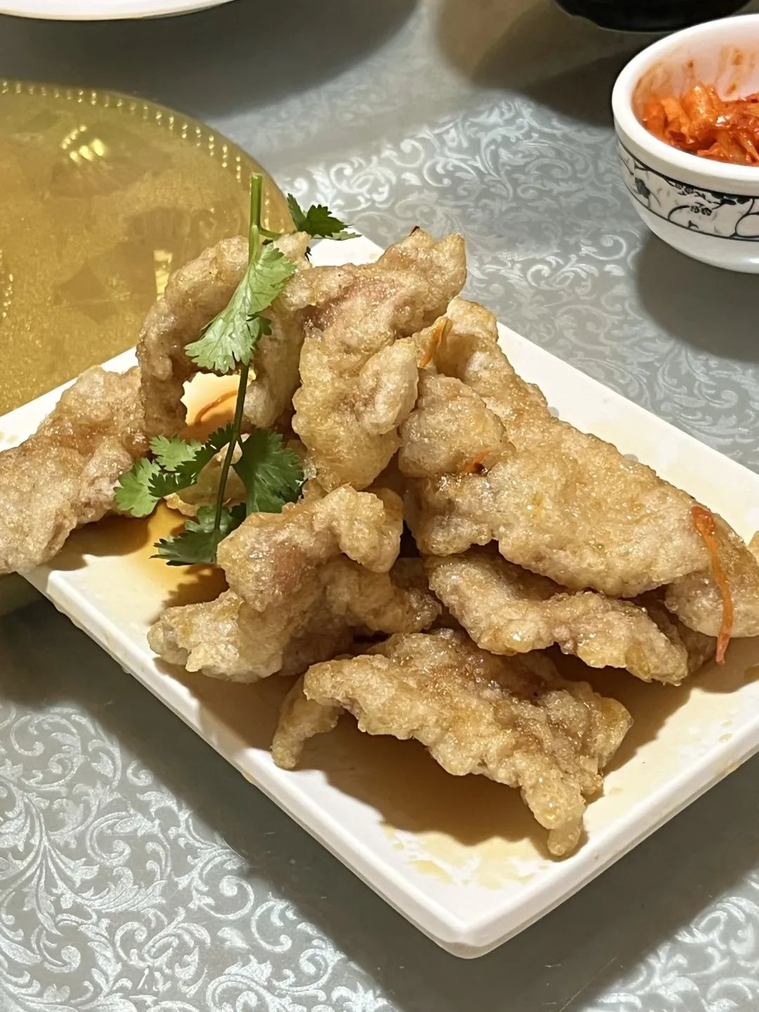 妈，我也想吃水捞饭