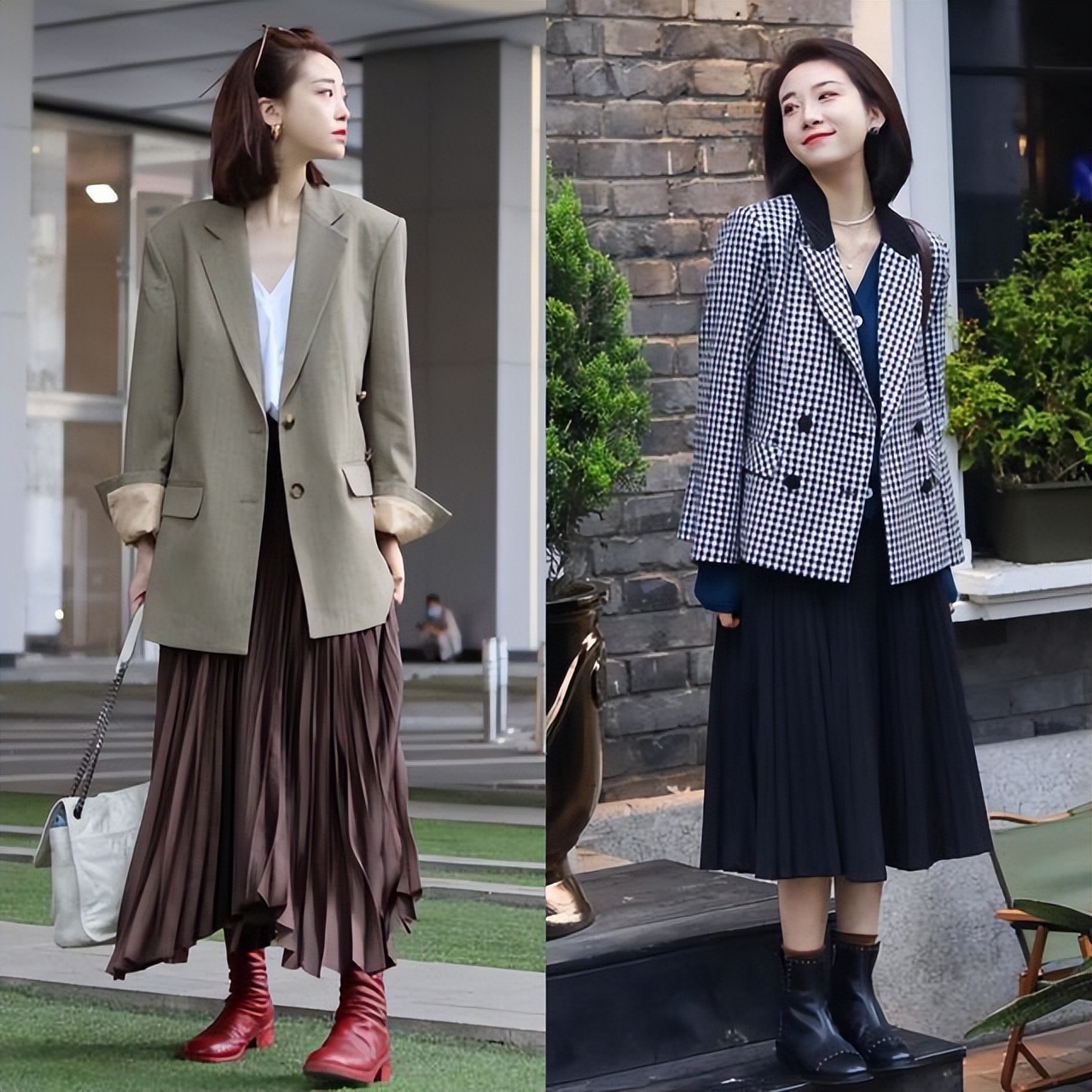 35岁女人裙子显气质的搭配,70后女人穿什么样的裙子显瘦