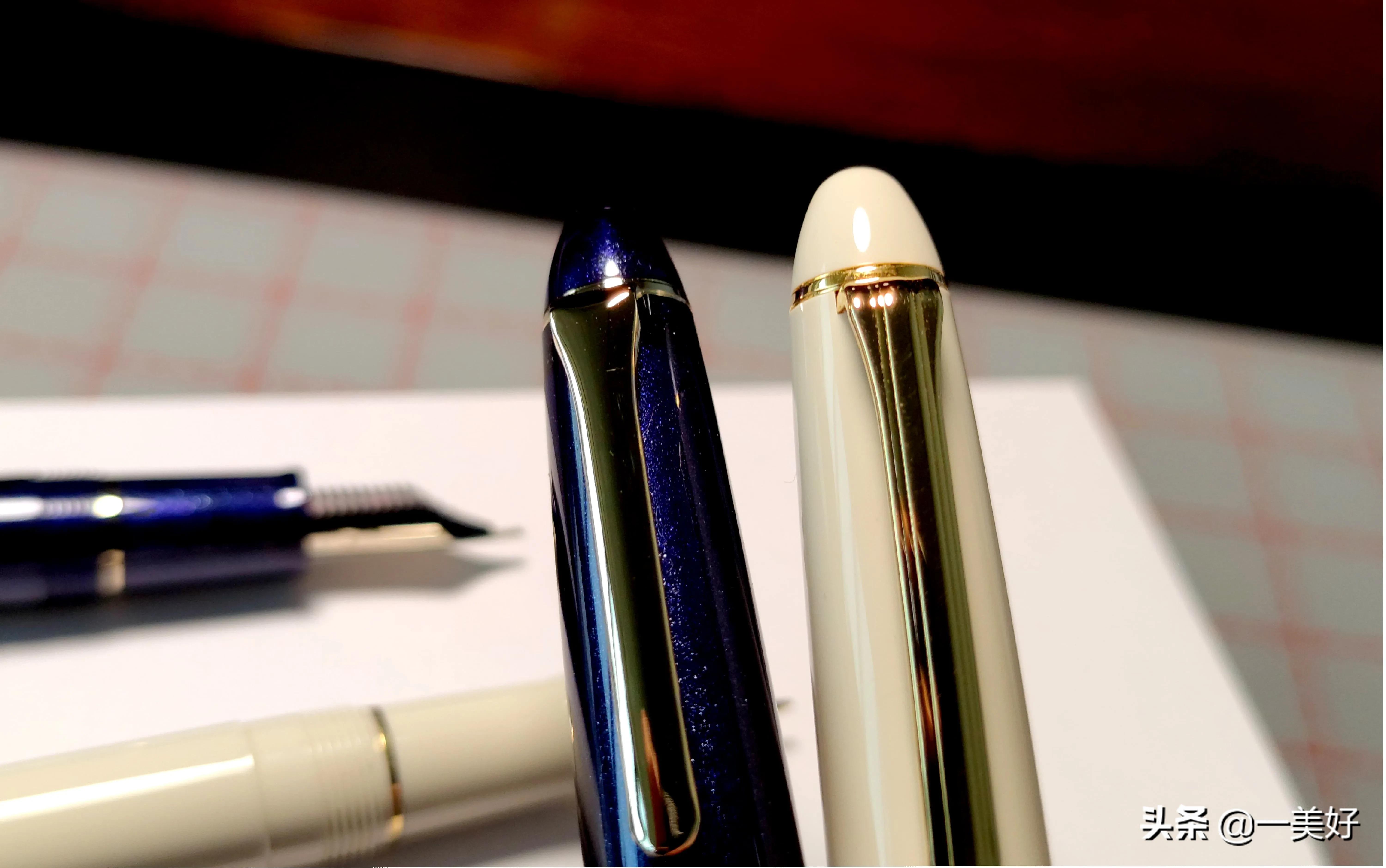 为换个心情买了瓶彩墨，为了这彩墨又买了支笔！新款14k开箱