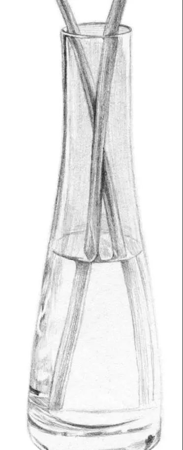 画出玻璃的质感,零基础可以描摹的画