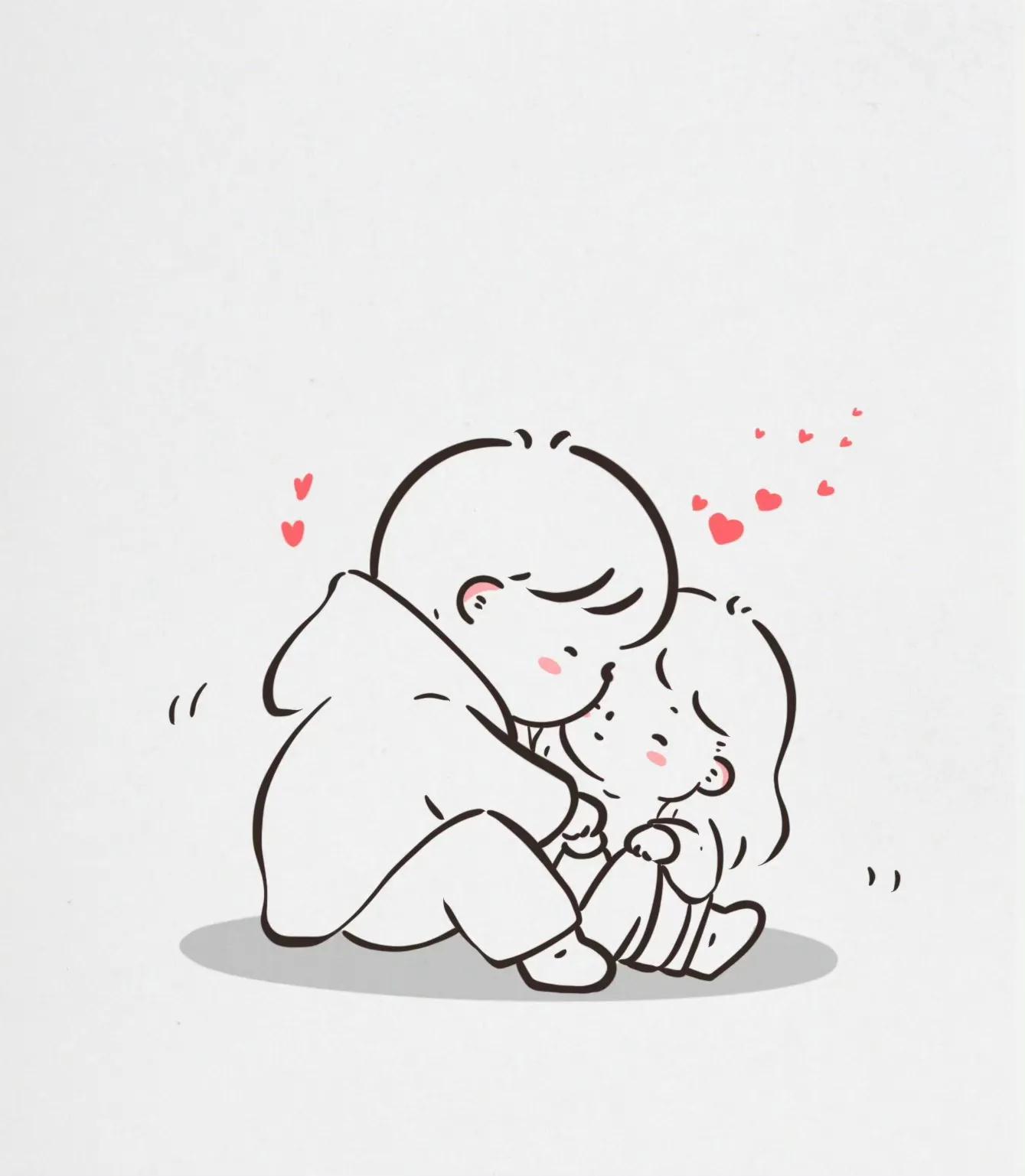 情侣头像爱情简单干净,双向奔赴的头像