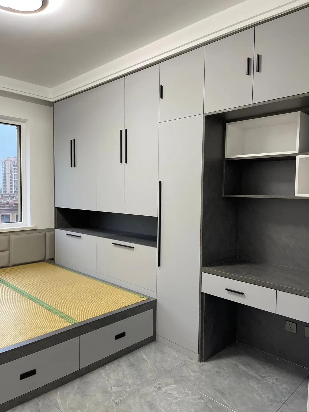 30款榻榻米书桌设计,榻榻米30厘米柜效果图