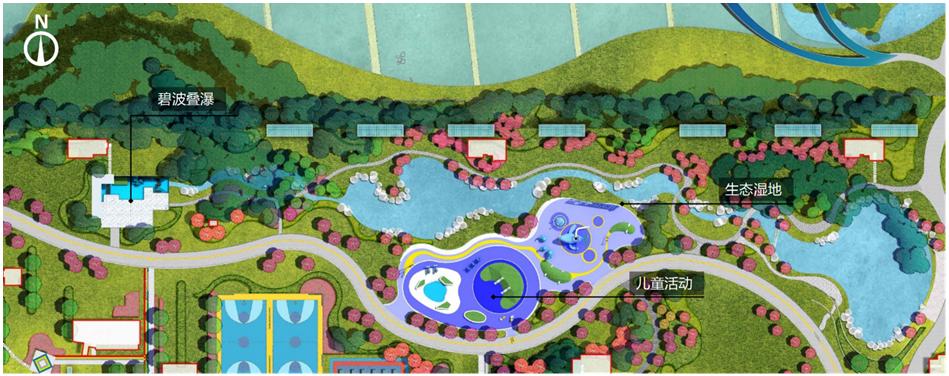 污水处理湿地公园,污水处理厂生态主题公园