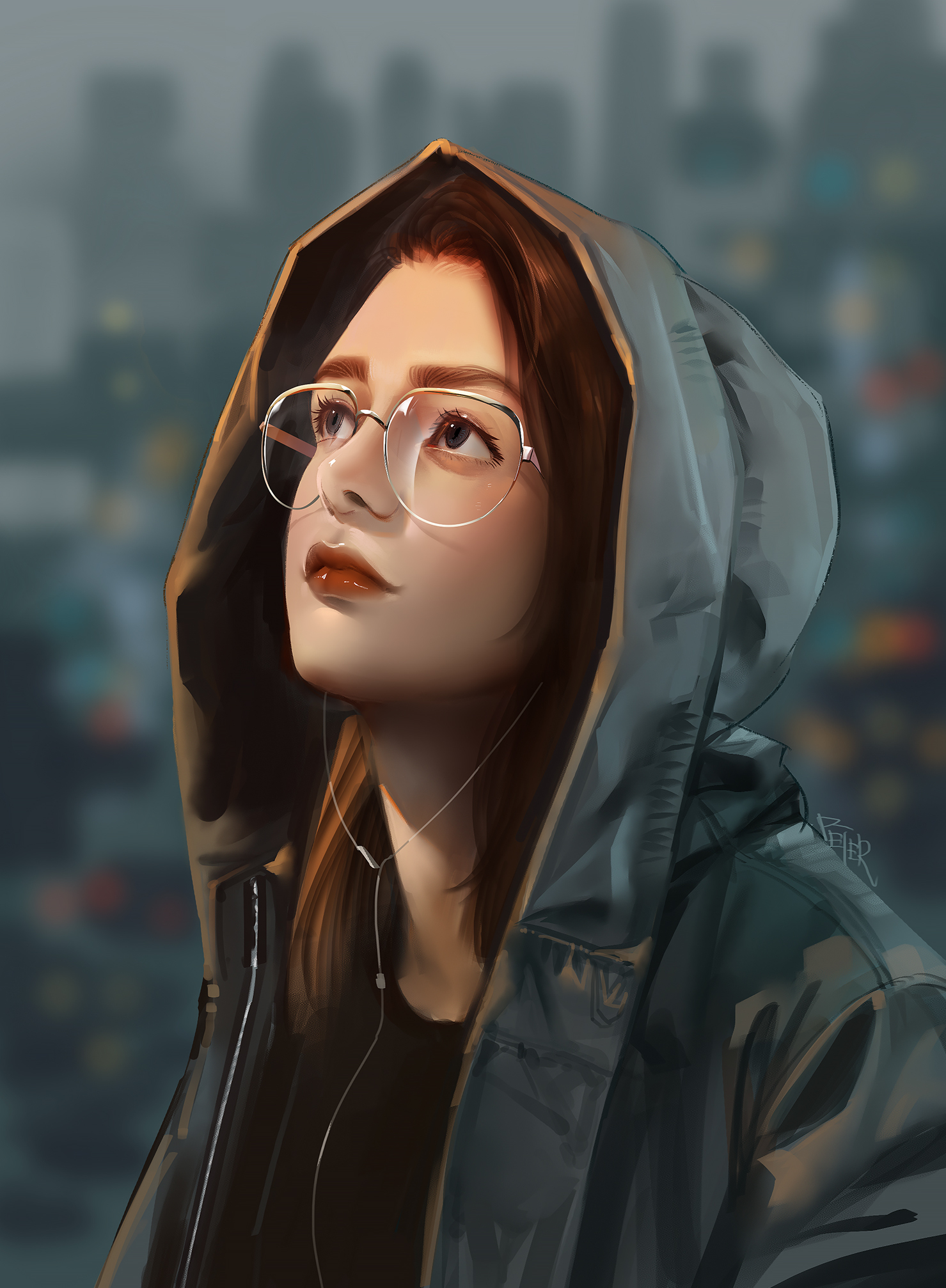 简单头像高级简约手绘清新意境,简洁个性头像手绘好看