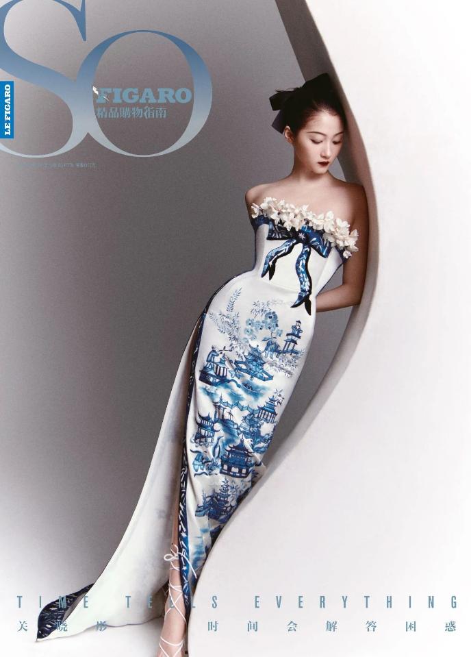 赵露思穿上廉价中国风礼服，俗成了18线网红