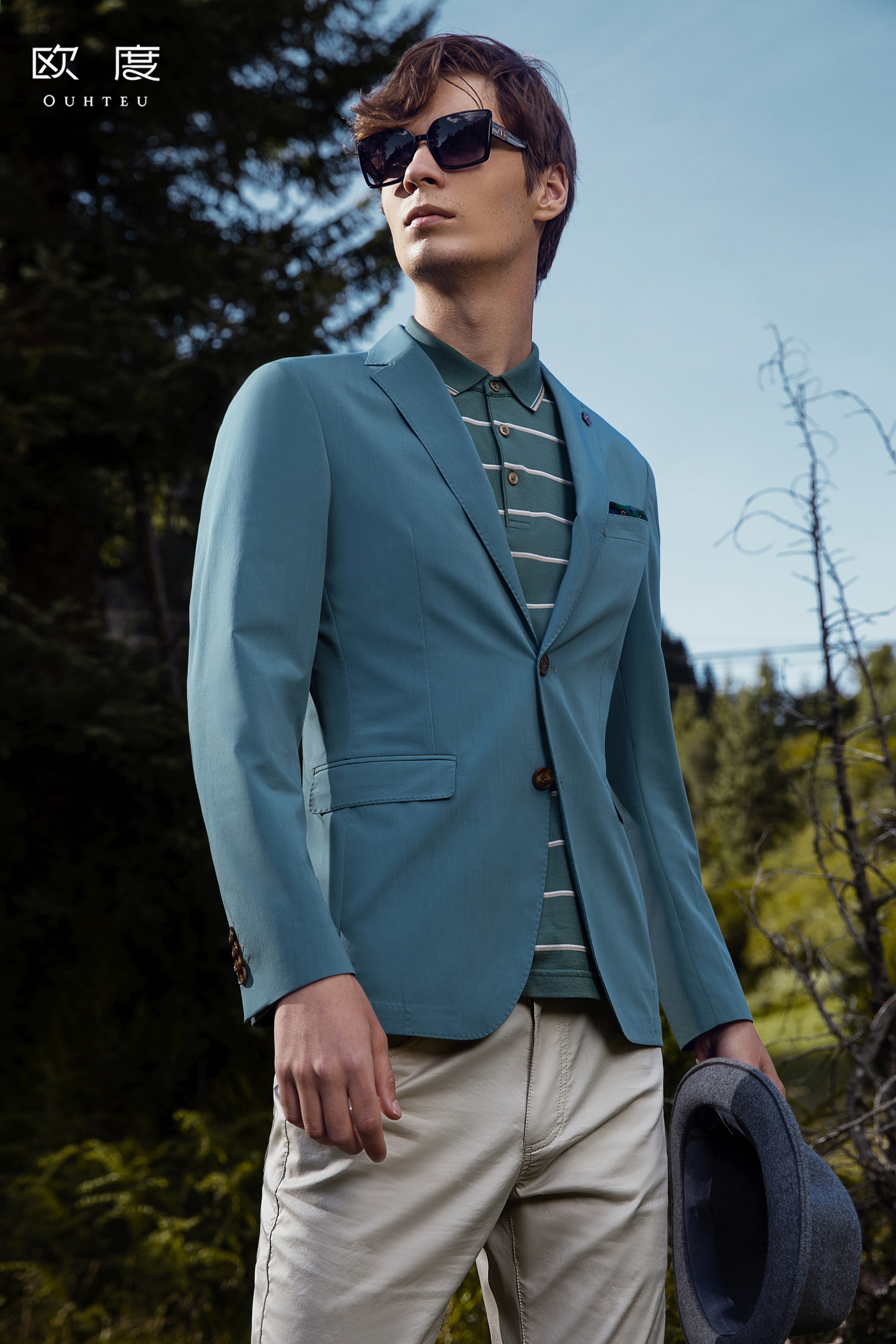 藏蓝色单西搭配男士,经典单西外套搭配