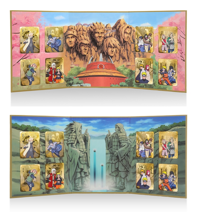 火影忍者动漫20周年纪念卡,火影忍者二十周年纪念卡片