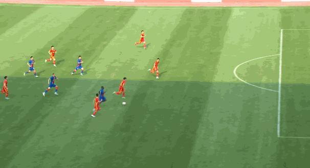 曹赟定头球,曹赟定彭欣力