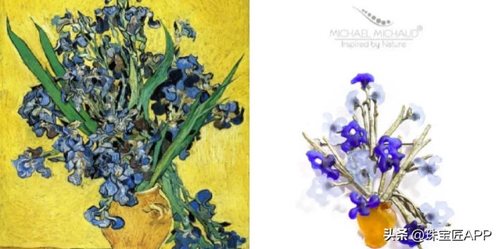 征服蒂芙尼！梵高莫奈的缪斯？24款象征法国皇权的鸢尾花珠宝