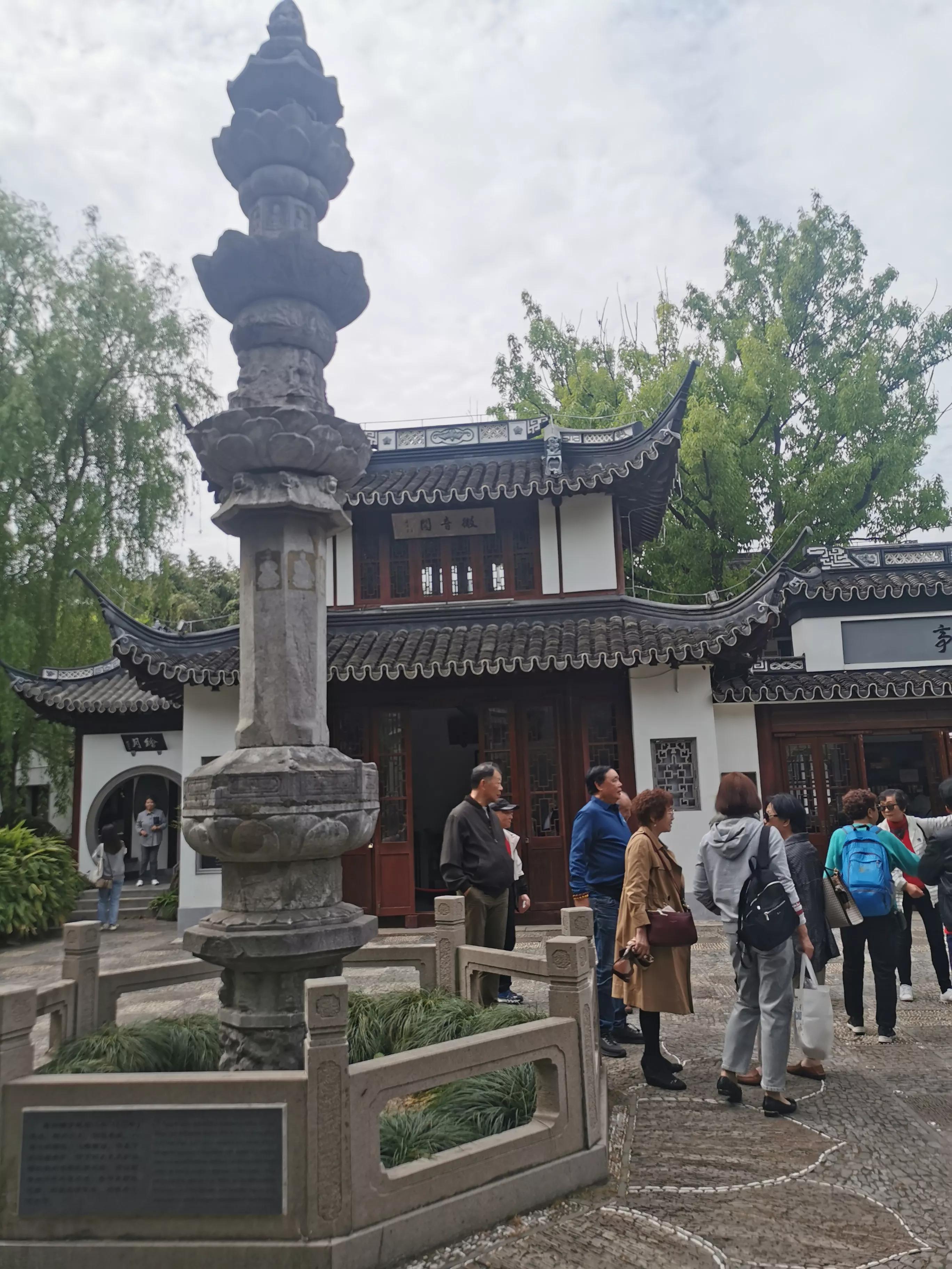 上海园林古猗园,上海古猗园留下美丽景色