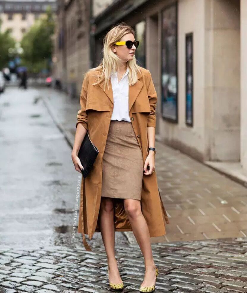 今年最火风衣柔软面料风衣,今年流行的皮风衣