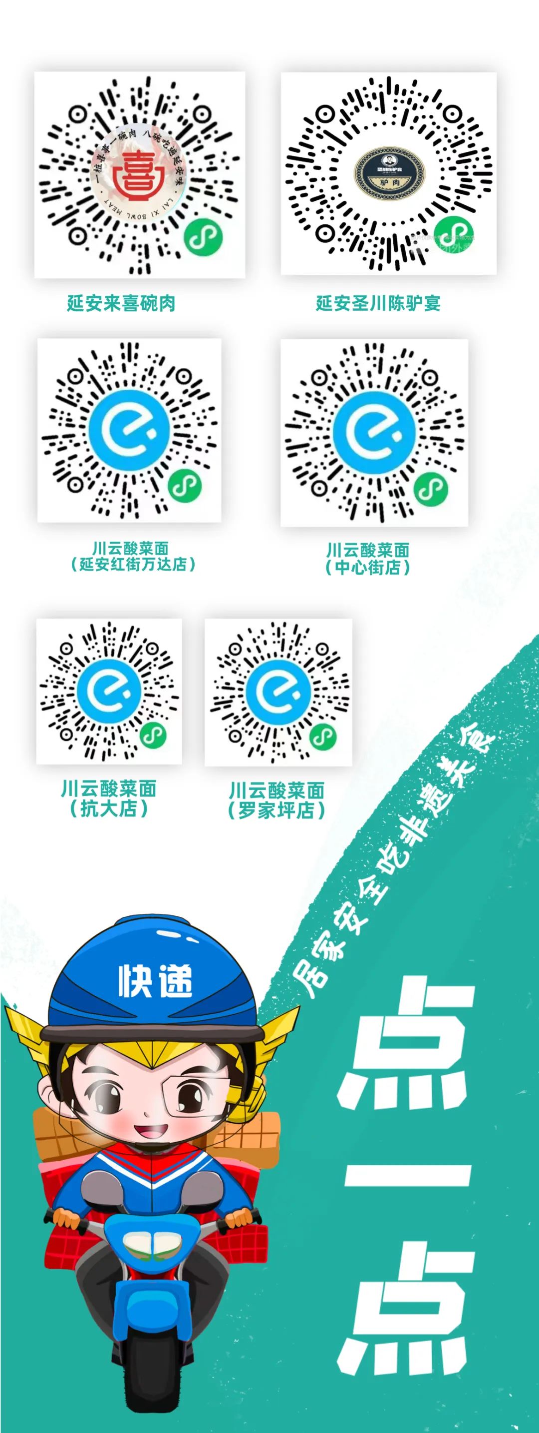 市民实用！宝塔区第二批民生保供超快配送小摩托来啦~